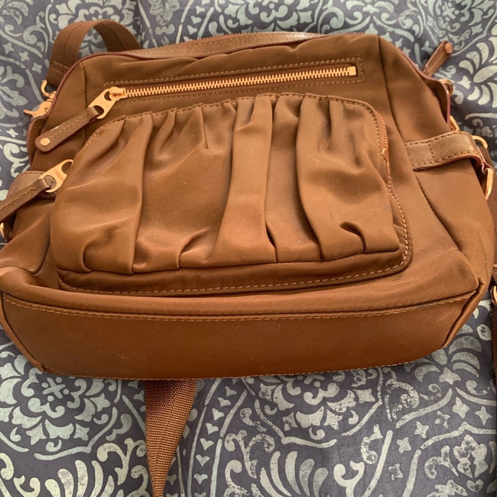 MZ Wallace Mahogony Lizzie crossbody bag